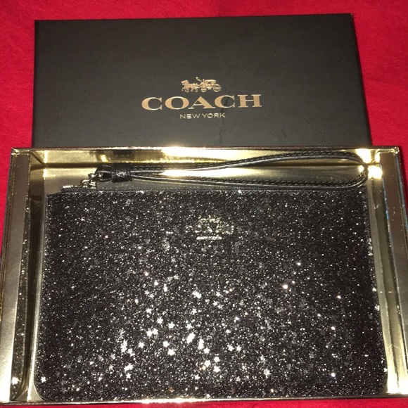 Coach Star Glitter Wristlet - Picture 2 of 3